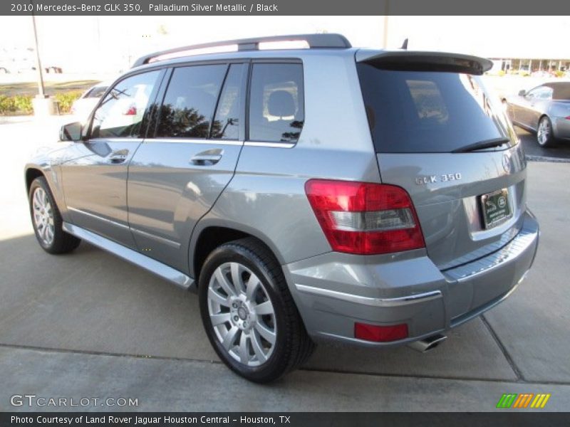 Palladium Silver Metallic / Black 2010 Mercedes-Benz GLK 350