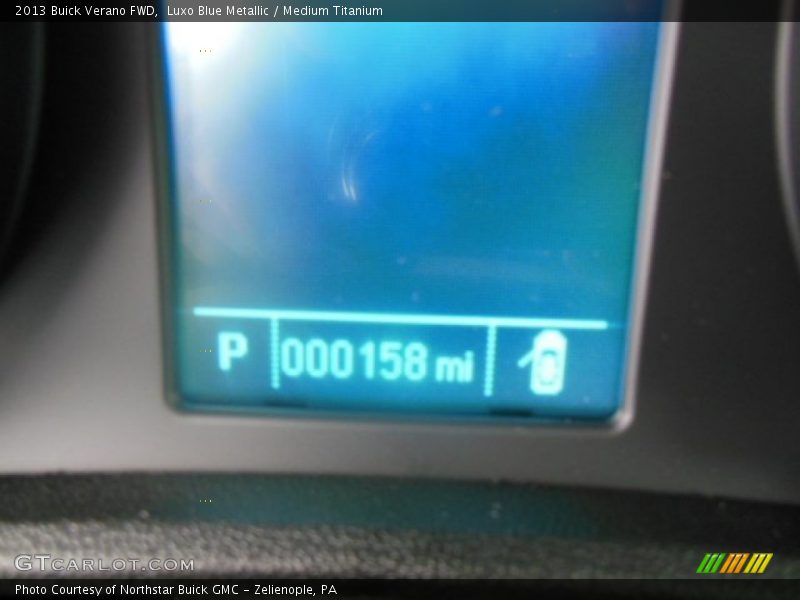 Luxo Blue Metallic / Medium Titanium 2013 Buick Verano FWD
