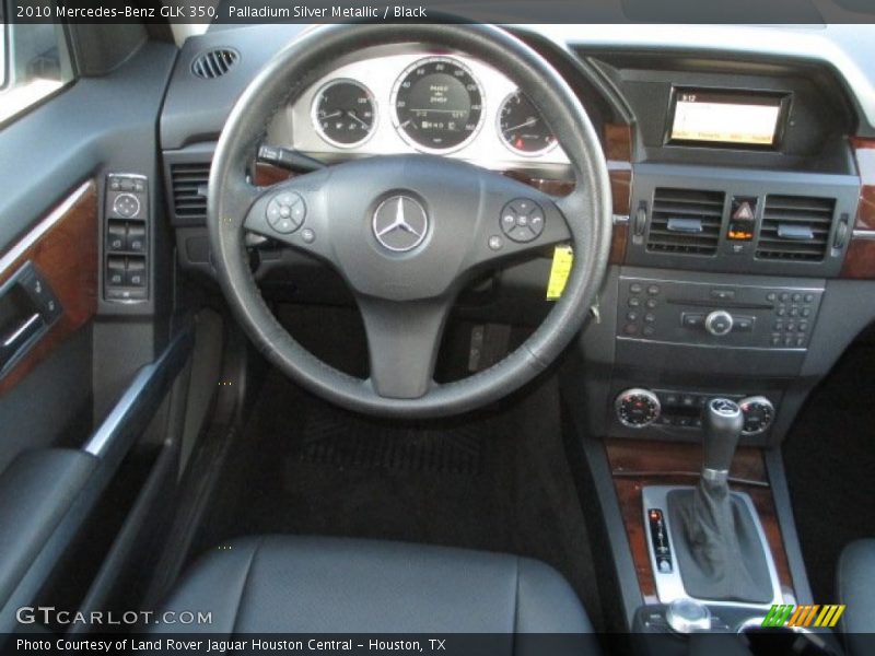 Palladium Silver Metallic / Black 2010 Mercedes-Benz GLK 350