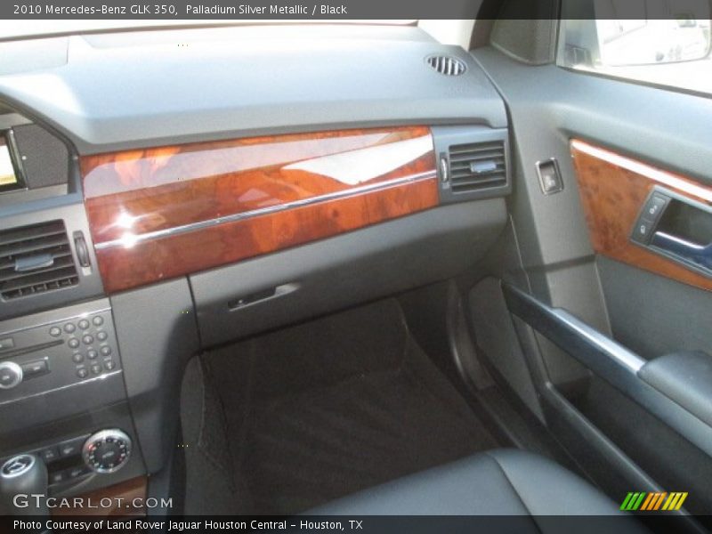 Palladium Silver Metallic / Black 2010 Mercedes-Benz GLK 350