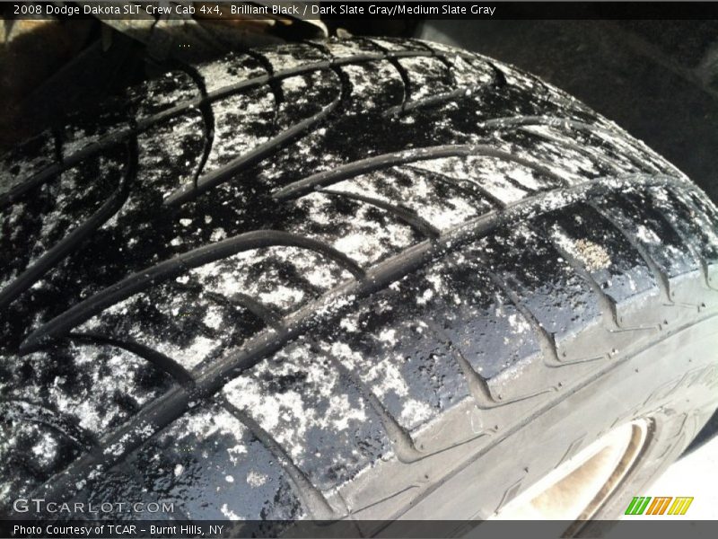 Brilliant Black / Dark Slate Gray/Medium Slate Gray 2008 Dodge Dakota SLT Crew Cab 4x4