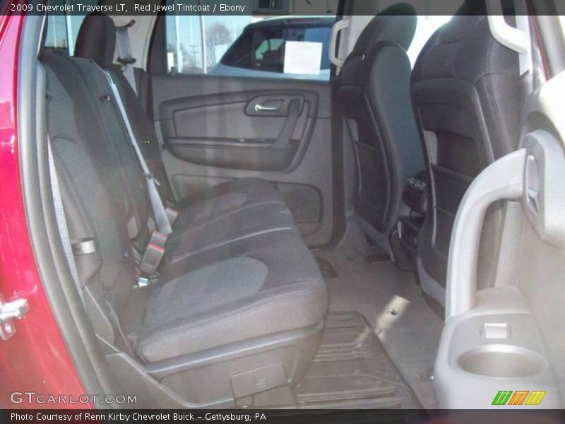 Red Jewel Tintcoat / Ebony 2009 Chevrolet Traverse LT