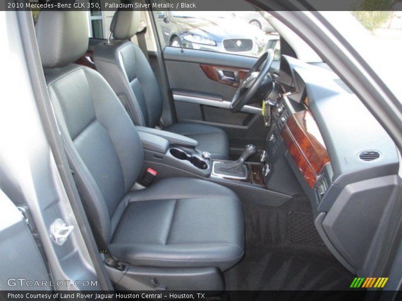 Palladium Silver Metallic / Black 2010 Mercedes-Benz GLK 350