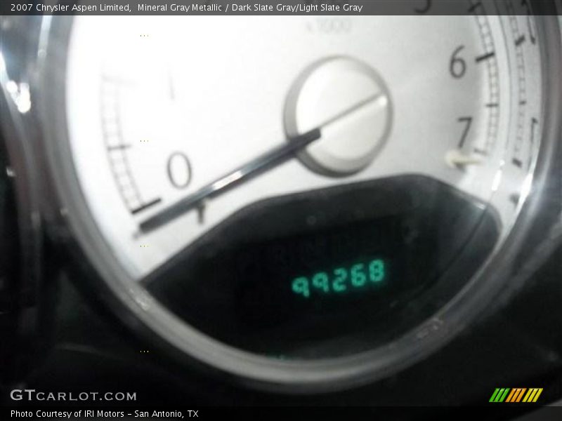 Mineral Gray Metallic / Dark Slate Gray/Light Slate Gray 2007 Chrysler Aspen Limited