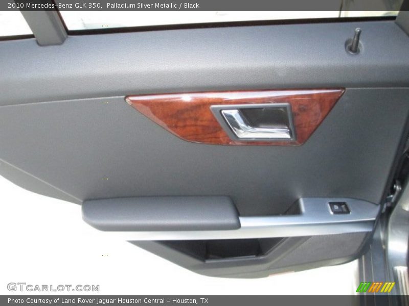 Palladium Silver Metallic / Black 2010 Mercedes-Benz GLK 350
