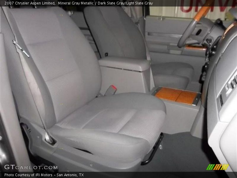 Mineral Gray Metallic / Dark Slate Gray/Light Slate Gray 2007 Chrysler Aspen Limited