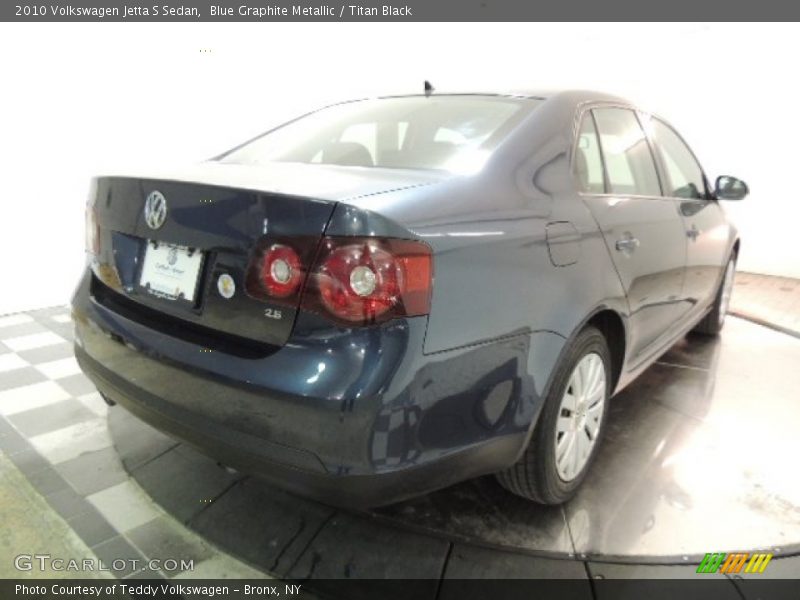 Blue Graphite Metallic / Titan Black 2010 Volkswagen Jetta S Sedan