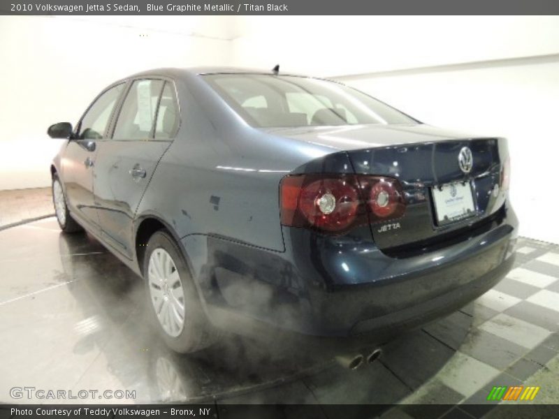 Blue Graphite Metallic / Titan Black 2010 Volkswagen Jetta S Sedan
