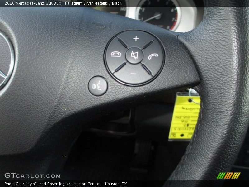 Palladium Silver Metallic / Black 2010 Mercedes-Benz GLK 350