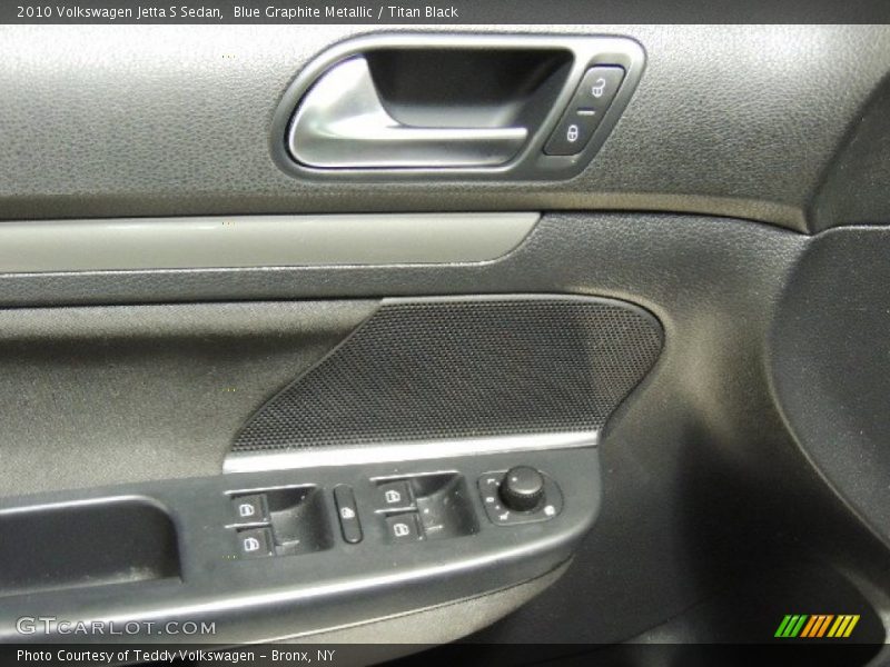 Blue Graphite Metallic / Titan Black 2010 Volkswagen Jetta S Sedan