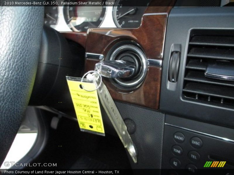 Palladium Silver Metallic / Black 2010 Mercedes-Benz GLK 350