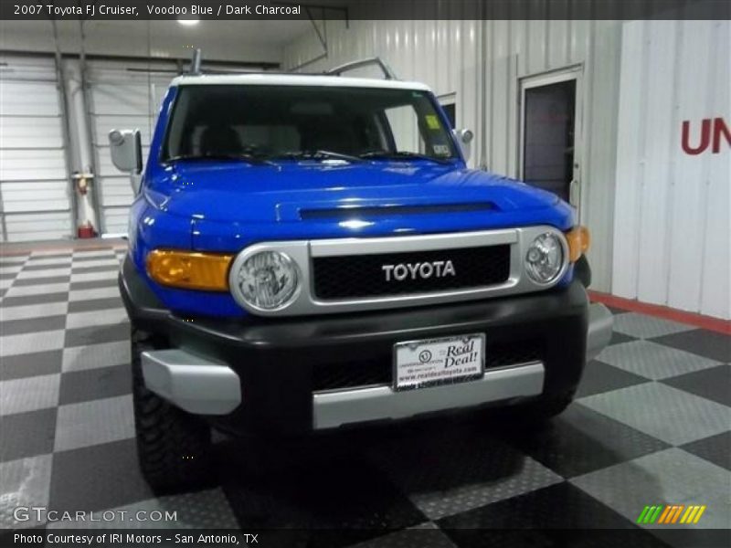 Voodoo Blue / Dark Charcoal 2007 Toyota FJ Cruiser