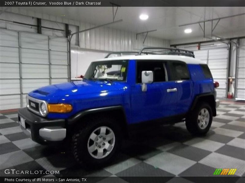 Voodoo Blue / Dark Charcoal 2007 Toyota FJ Cruiser