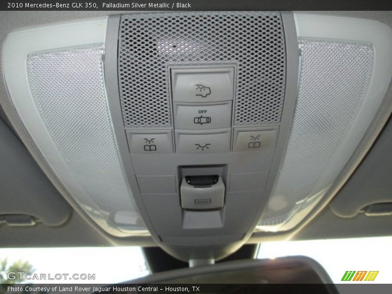 Palladium Silver Metallic / Black 2010 Mercedes-Benz GLK 350