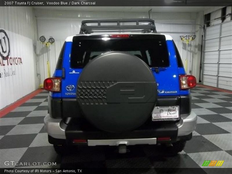 Voodoo Blue / Dark Charcoal 2007 Toyota FJ Cruiser