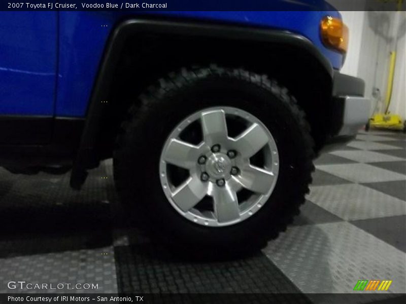 Voodoo Blue / Dark Charcoal 2007 Toyota FJ Cruiser