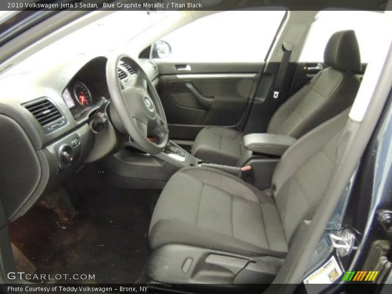 Blue Graphite Metallic / Titan Black 2010 Volkswagen Jetta S Sedan