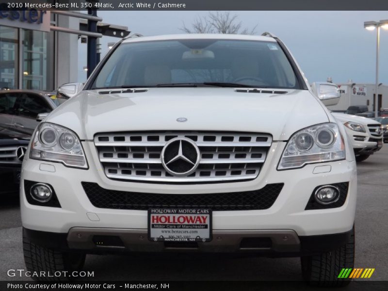 Arctic White / Cashmere 2010 Mercedes-Benz ML 350 4Matic