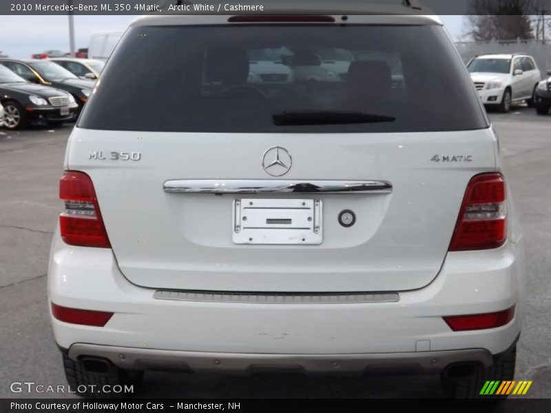Arctic White / Cashmere 2010 Mercedes-Benz ML 350 4Matic