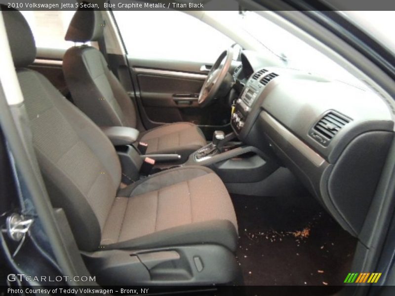 Blue Graphite Metallic / Titan Black 2010 Volkswagen Jetta S Sedan