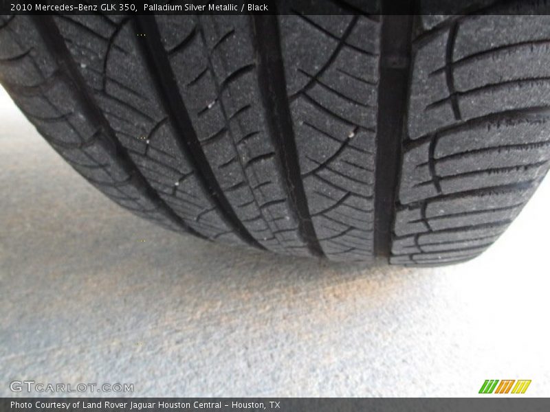 Palladium Silver Metallic / Black 2010 Mercedes-Benz GLK 350