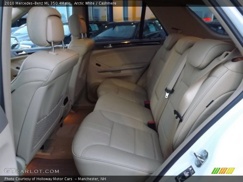 Arctic White / Cashmere 2010 Mercedes-Benz ML 350 4Matic