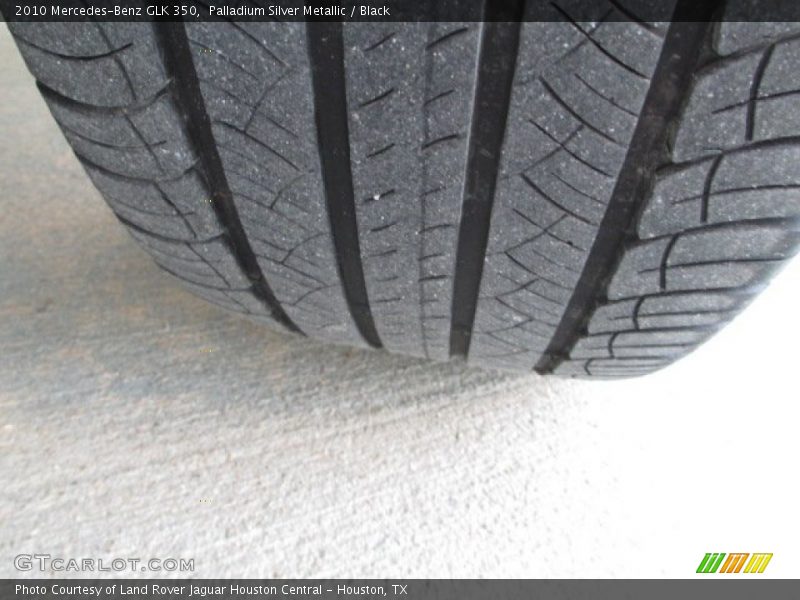 Palladium Silver Metallic / Black 2010 Mercedes-Benz GLK 350