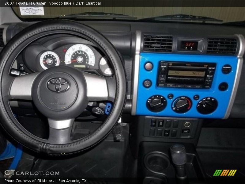 Voodoo Blue / Dark Charcoal 2007 Toyota FJ Cruiser
