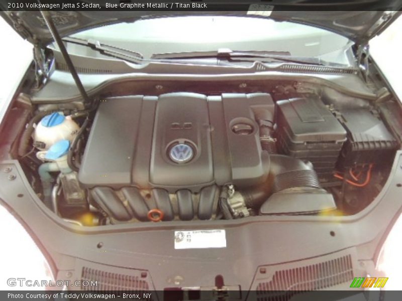 Blue Graphite Metallic / Titan Black 2010 Volkswagen Jetta S Sedan