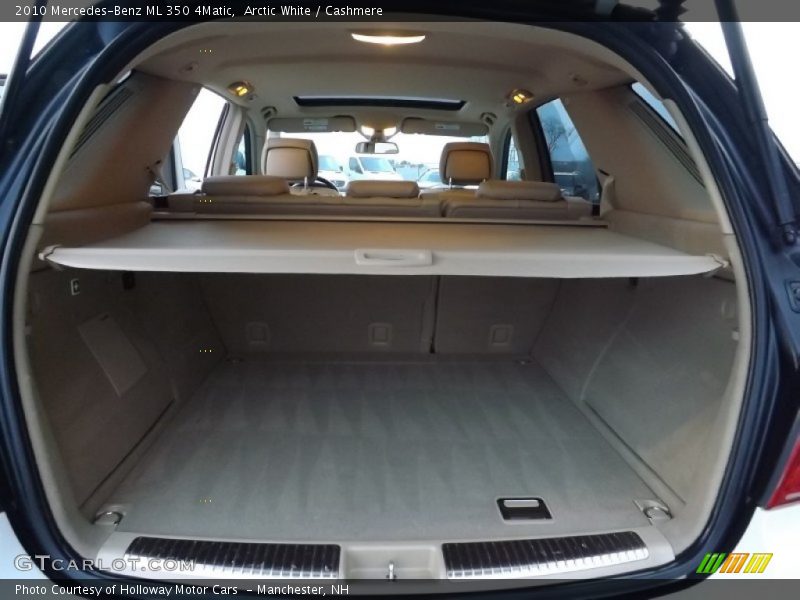 Arctic White / Cashmere 2010 Mercedes-Benz ML 350 4Matic