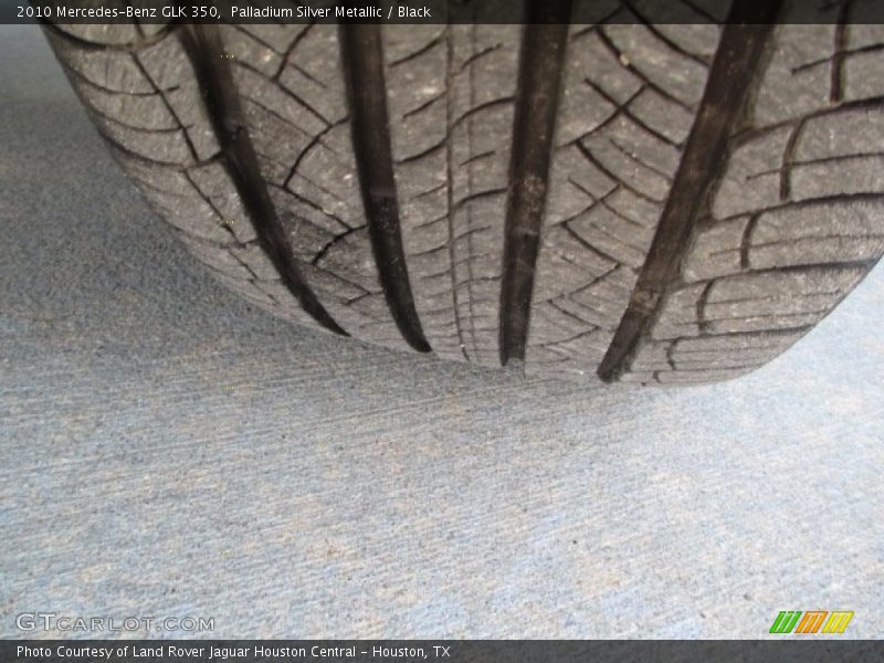 Palladium Silver Metallic / Black 2010 Mercedes-Benz GLK 350