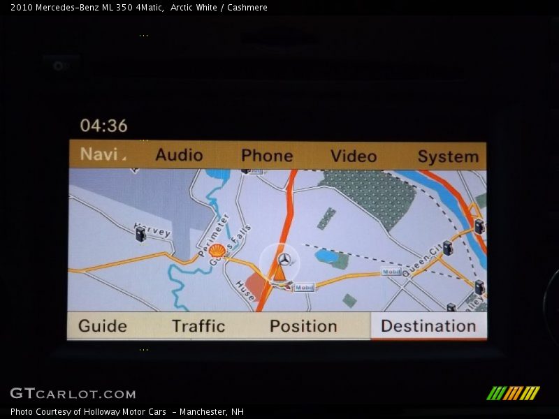 Arctic White / Cashmere 2010 Mercedes-Benz ML 350 4Matic