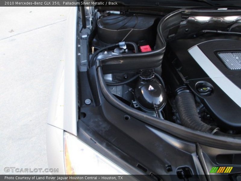 Palladium Silver Metallic / Black 2010 Mercedes-Benz GLK 350