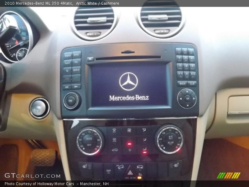 Arctic White / Cashmere 2010 Mercedes-Benz ML 350 4Matic