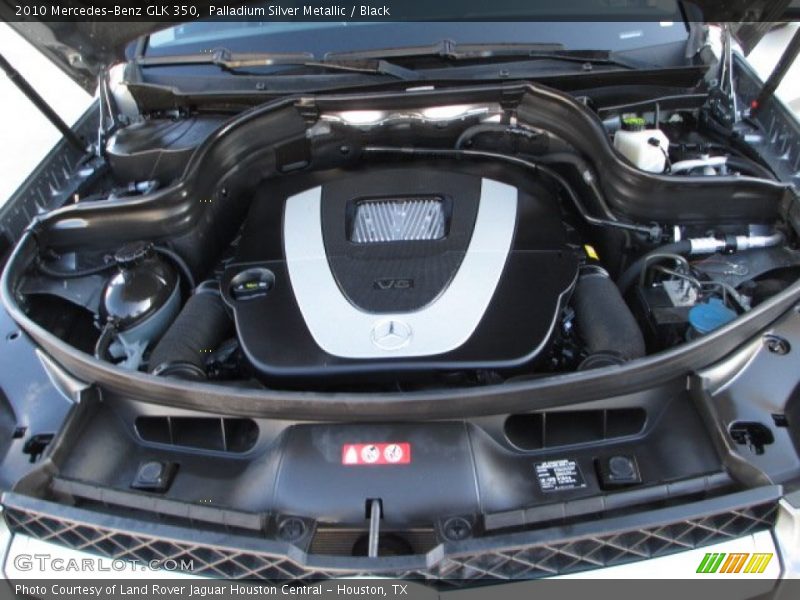 Palladium Silver Metallic / Black 2010 Mercedes-Benz GLK 350