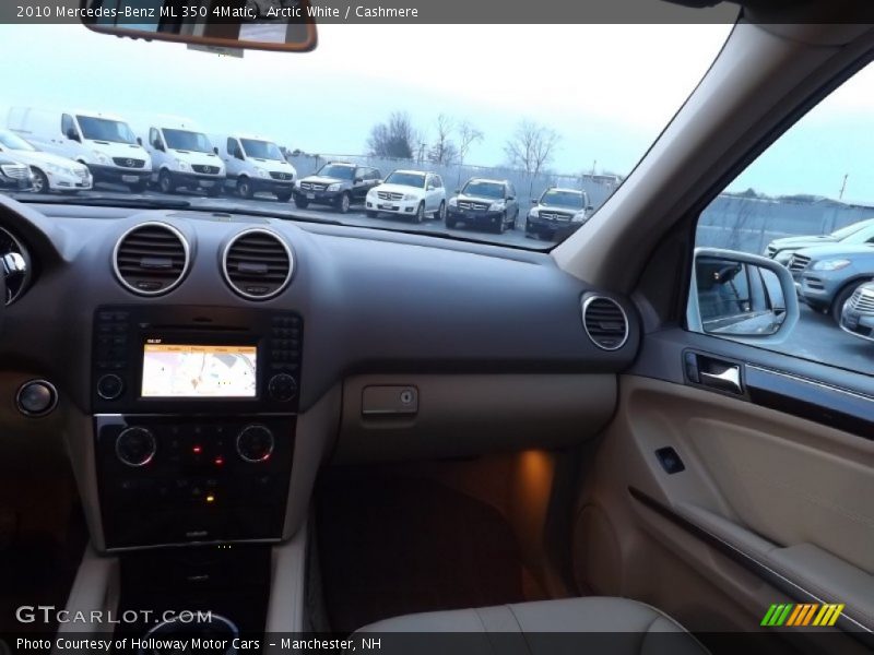 Arctic White / Cashmere 2010 Mercedes-Benz ML 350 4Matic