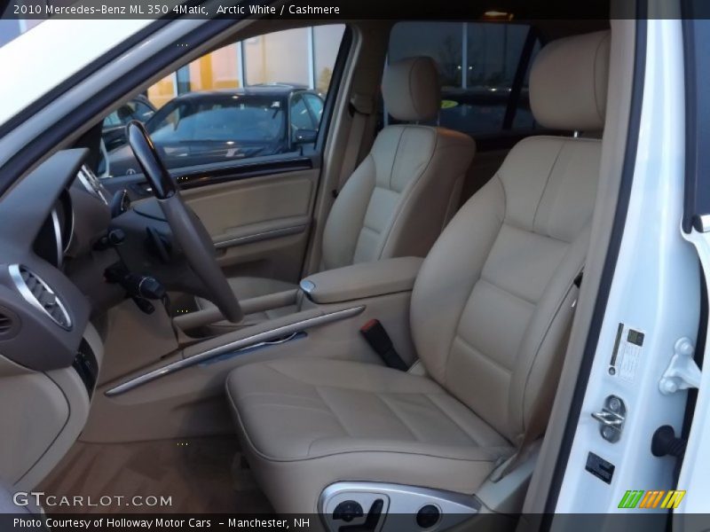 Arctic White / Cashmere 2010 Mercedes-Benz ML 350 4Matic