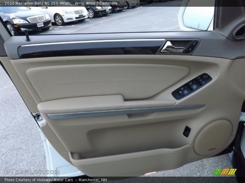 Arctic White / Cashmere 2010 Mercedes-Benz ML 350 4Matic