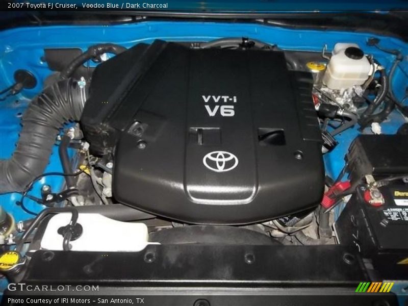 Voodoo Blue / Dark Charcoal 2007 Toyota FJ Cruiser