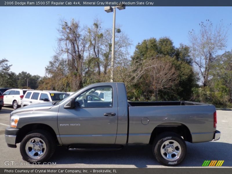 Mineral Gray Metallic / Medium Slate Gray 2006 Dodge Ram 1500 ST Regular Cab 4x4