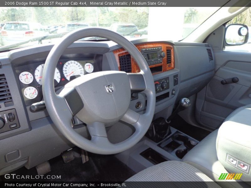 Mineral Gray Metallic / Medium Slate Gray 2006 Dodge Ram 1500 ST Regular Cab 4x4
