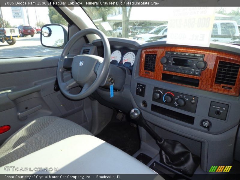 Mineral Gray Metallic / Medium Slate Gray 2006 Dodge Ram 1500 ST Regular Cab 4x4
