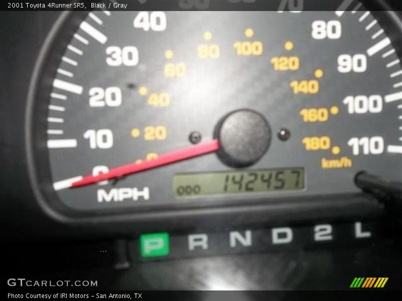 Black / Gray 2001 Toyota 4Runner SR5