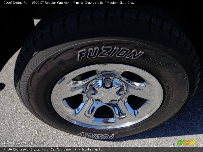 Mineral Gray Metallic / Medium Slate Gray 2006 Dodge Ram 1500 ST Regular Cab 4x4