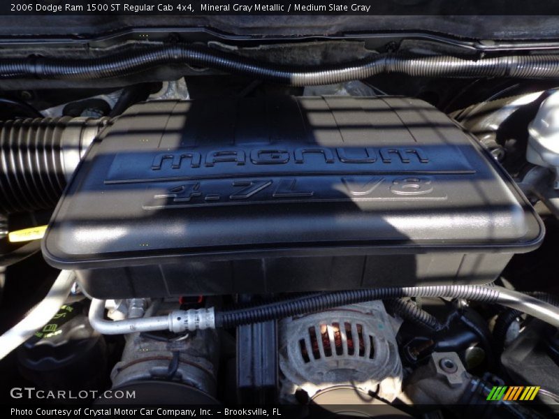 Mineral Gray Metallic / Medium Slate Gray 2006 Dodge Ram 1500 ST Regular Cab 4x4