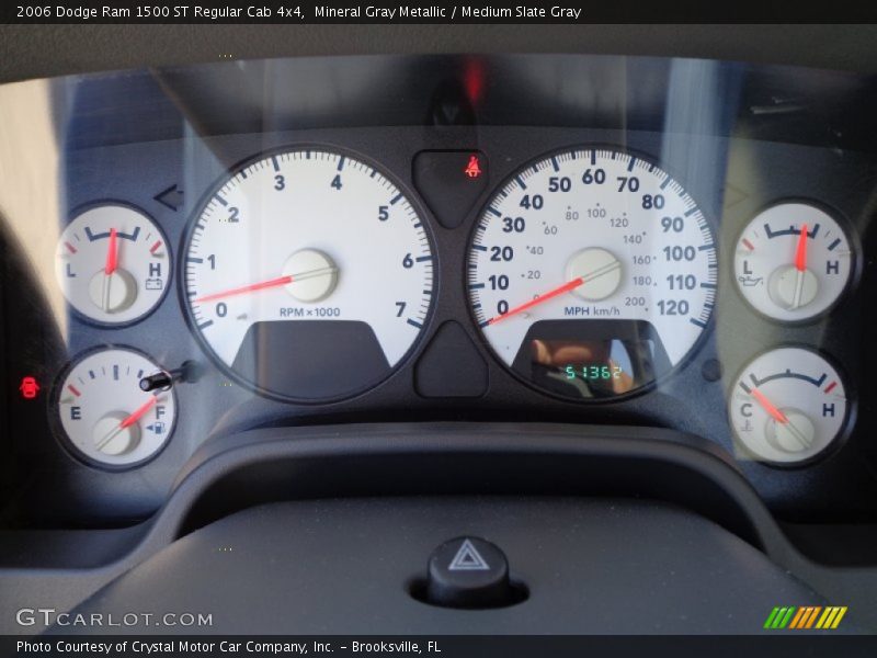 Mineral Gray Metallic / Medium Slate Gray 2006 Dodge Ram 1500 ST Regular Cab 4x4