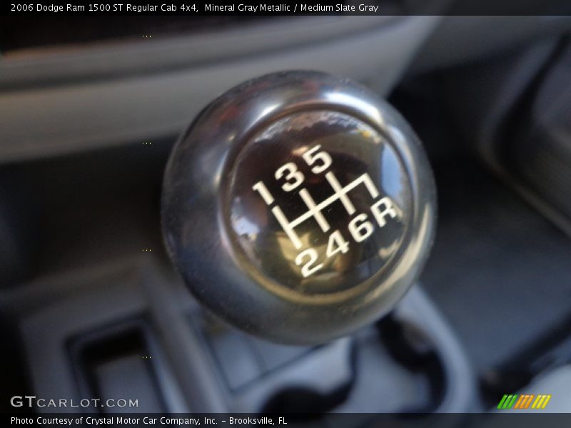 Mineral Gray Metallic / Medium Slate Gray 2006 Dodge Ram 1500 ST Regular Cab 4x4