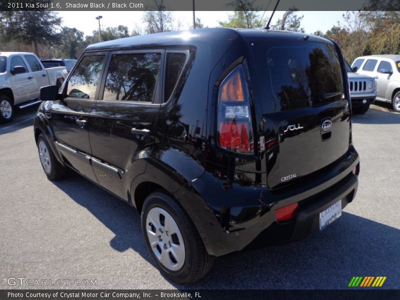 Shadow Black / Black Cloth 2011 Kia Soul 1.6