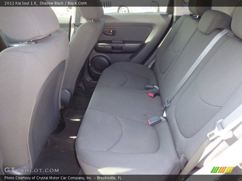 Shadow Black / Black Cloth 2011 Kia Soul 1.6