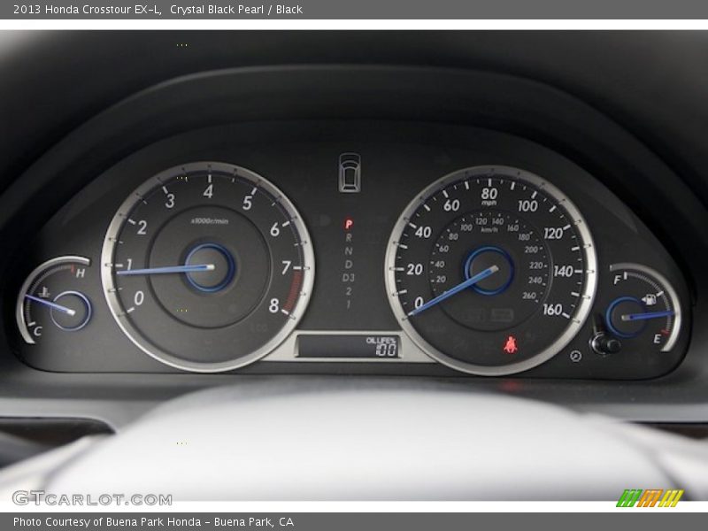  2013 Crosstour EX-L EX-L Gauges